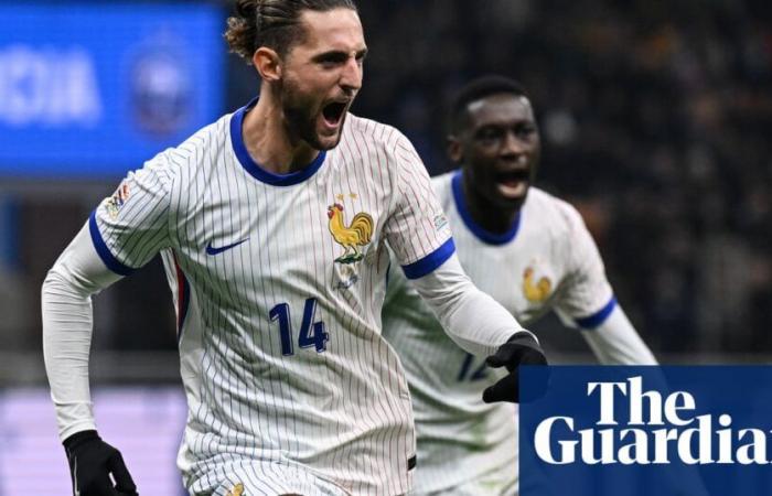 Riepilogo Nations League: la Francia vince in Italia e conquista il primo posto nel Gruppo A2 | Lega delle Nazioni