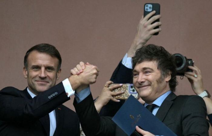 in Argentina, Emmanuel Macron difende gli agricoltori francesi insieme a Javier Milei