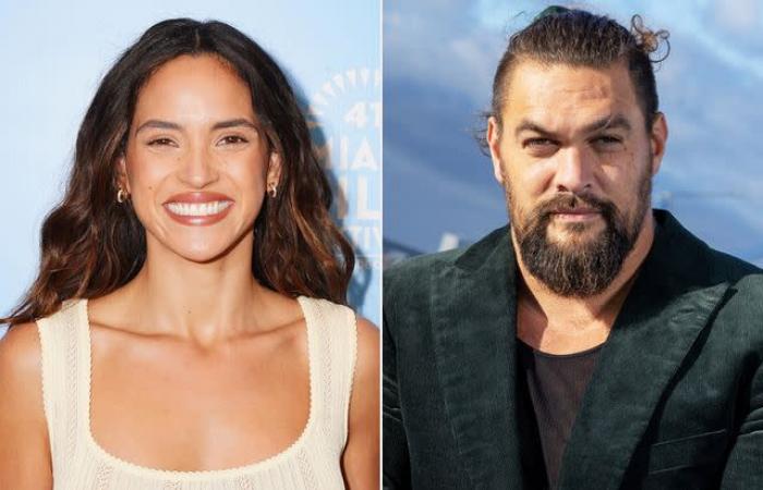 Jason Momoa e la fidanzata Adria Arjona si scambiano emoji con il cuore e si chiamano “Mi Amor” su Instagram