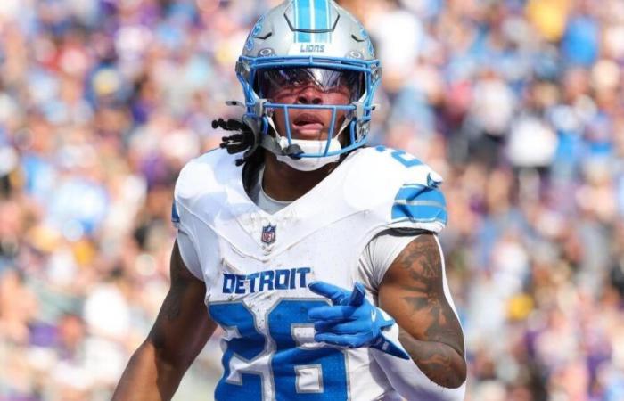 Il trio dei Lions Amon-Ra St. Brown, Jahmyr Gibbs e David Montgomery fa la storia della NFL