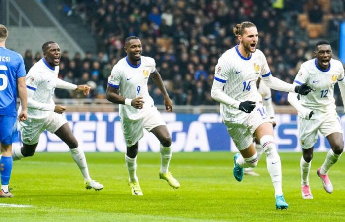 DIRETTO. Italia-Francia (0-1): gli azzurri vanno a segno dall’inizio grazie ad un bel colpo di testa di Adrien Rabiot