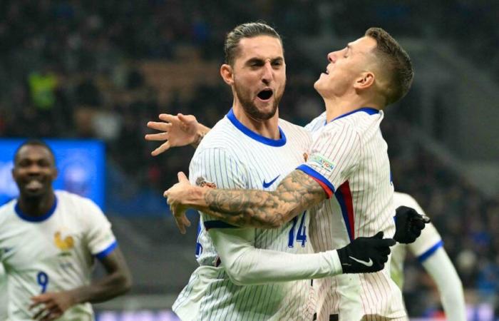 Nations League: la Francia si vendica dell'Italia con la doppietta di Rabiot