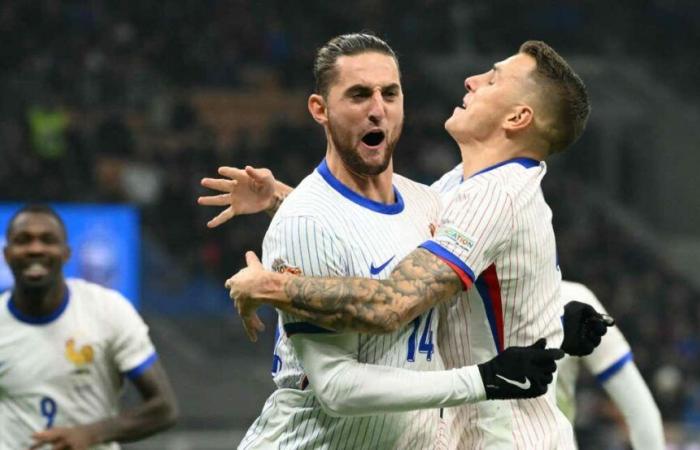 Rabiot si prende San Siro e abbatte un’Italia che potrebbe incrociare la Spagna | Sollievo