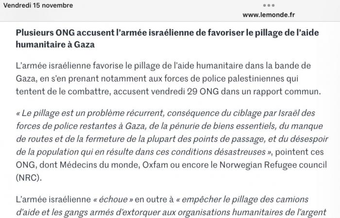 L’Europa si mobilita per l’Ucraina, ma nessuno per fermare la carneficina di Netanyahu in Medio Oriente? – Guillaume Ancel – Non sopportare