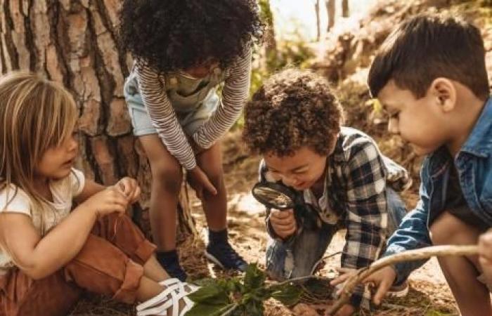 la natura fa bene ai bambini