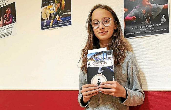 A Séné, Roxane Lechenet ha vinto il premio di incoraggiamento del concorso letterario La Trinité-sur-Mer