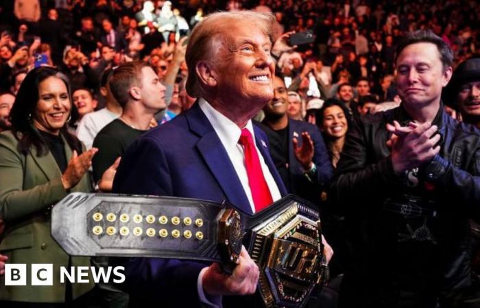 Trump, Elon Musk e i nuovi candidati al governo festeggiano all’UFC