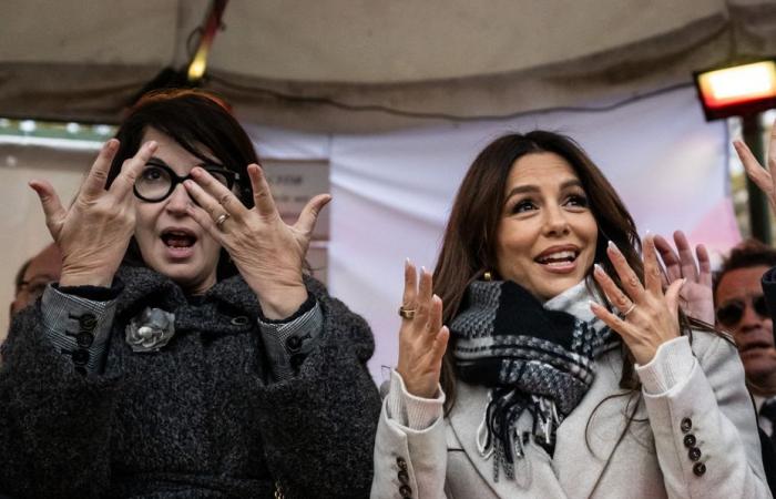 3 domande a Eva Longoria e Zabou Breitman prima dell'inizio dell'asta