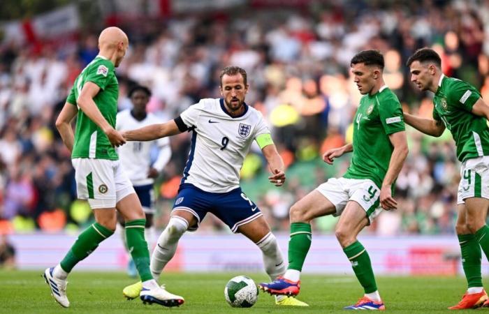 Guarda la partita Inghilterra-Irlanda nella European Nations League