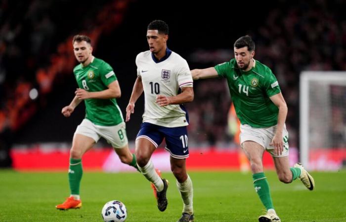 L'Inghilterra affonda l'Irlanda e sale in Lega A – Nations League – J6 – Inghilterra-Irlanda (5-0)