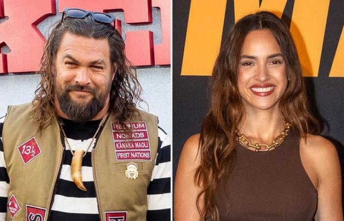 Jason Momoa e la fidanzata Adria Arjona si scambiano emoji con il cuore e si chiamano “Mi Amor” su Instagram