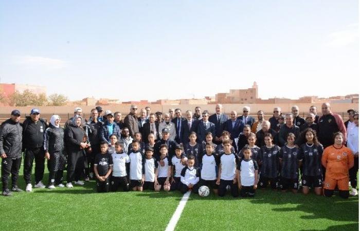 OUJDA: IL PARCO GIOCHI DEL RINNOVATO STADIO COMUNALE