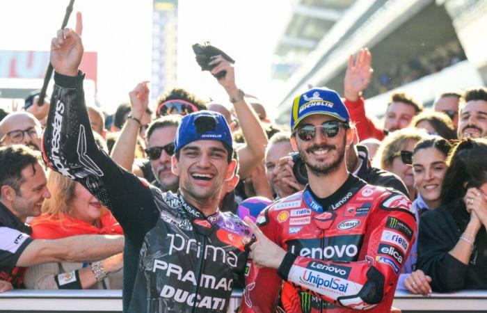 La classifica finale della stagione MotoGP 2024