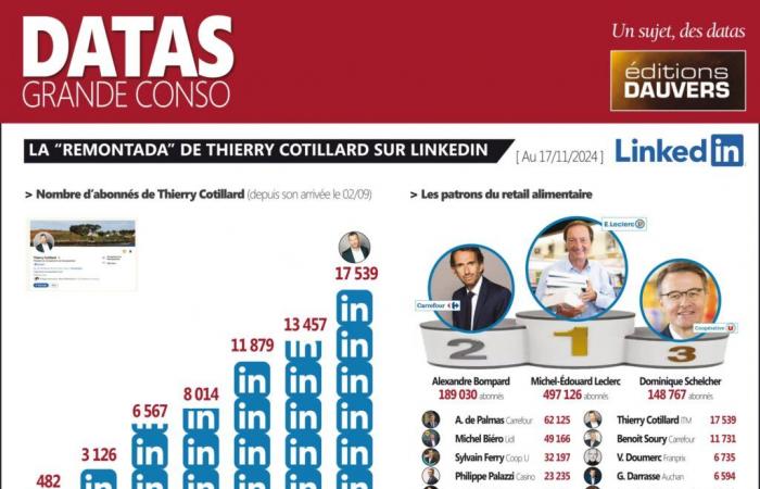 Linkedin: Thierry Cotillard nella Top 10, MEL ha 500.000 iscritti