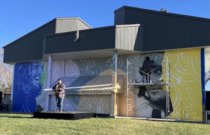 Un murale in onore di Karl Tremblay inaugurato a Repentigny