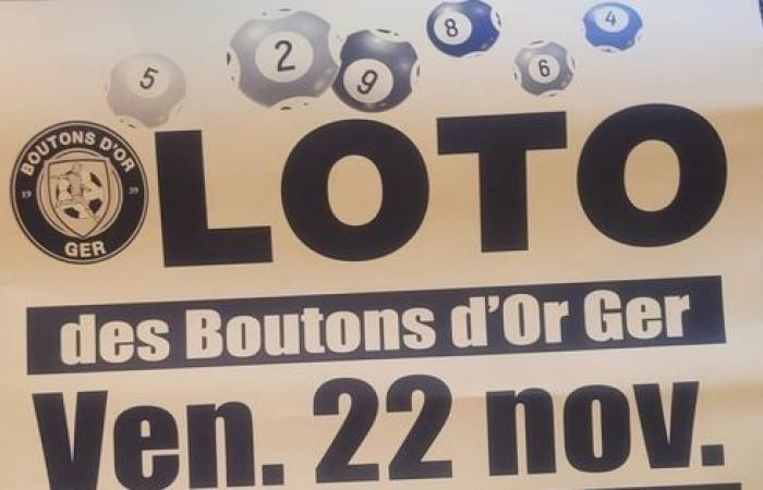 Ger Buttercup Loto del 22 novembre – LOURDES-ACTU