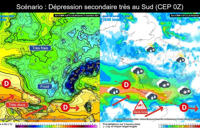 nuovo aggiornamento sul maltempo dei prossimi giorni 17/11/2024