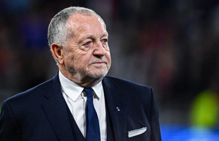 la prima reazione di Jean-Michel Aulas dopo la retrocessione precauzionale dell'OL