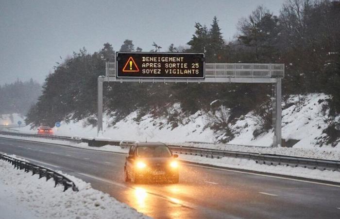 Bollettino meteorologico. Neve al Puy-de-Dôme, forti cadute nel Massiccio Centrale