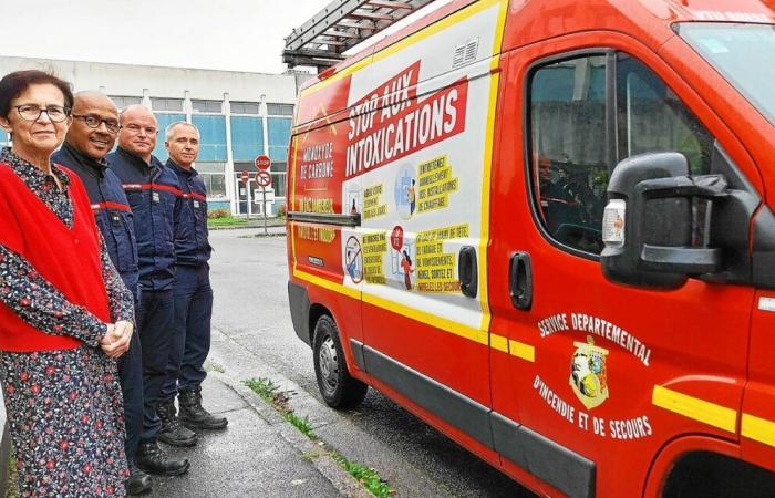 Monossido di carbonio: i vigili del fuoco del Finistère porteranno la prevenzione sui loro camion