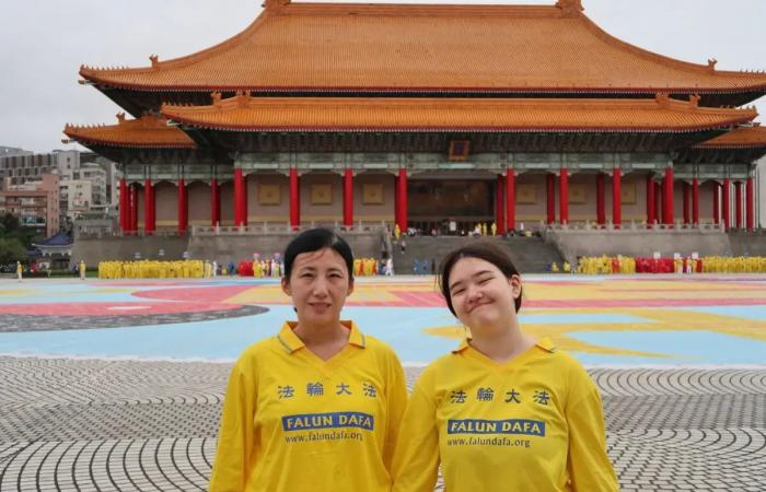 Più di 5.300 persone costituiscono l'emblema del Falun Gong a Taiwan