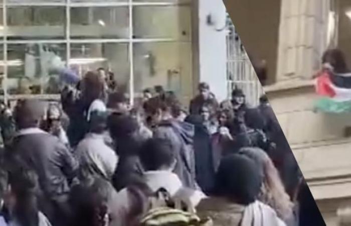 URGENTE – Una manifestazione a sorpresa di filo-palestinesi blocca ancora una volta l’Università della Sorbona in diversi siti contro “la complicità dello Stato” – Invitano “altre università ad unirsi al loro movimento”