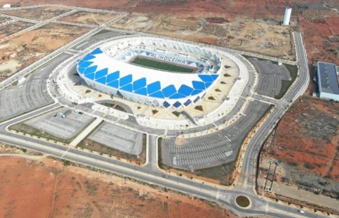 Foto e vedute aeree: La magnificenza degli stadi marocchini.. Guarda il Grand Stadium di Al Hoceima prima della sua apertura