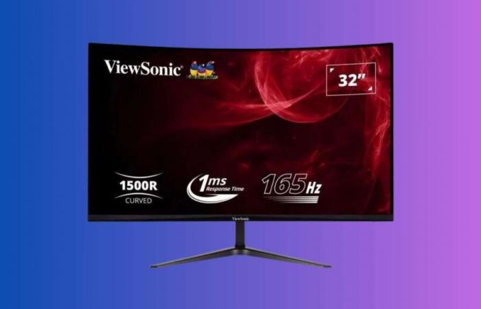 Cdiscount abbatte il prezzo di questo schermo curvo per PC Gamer ViewSonic