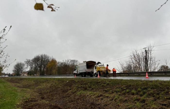 Primo giorno di lavori per la rotatoria a servizio del futuro Intermarché di Sainte-Ménehould