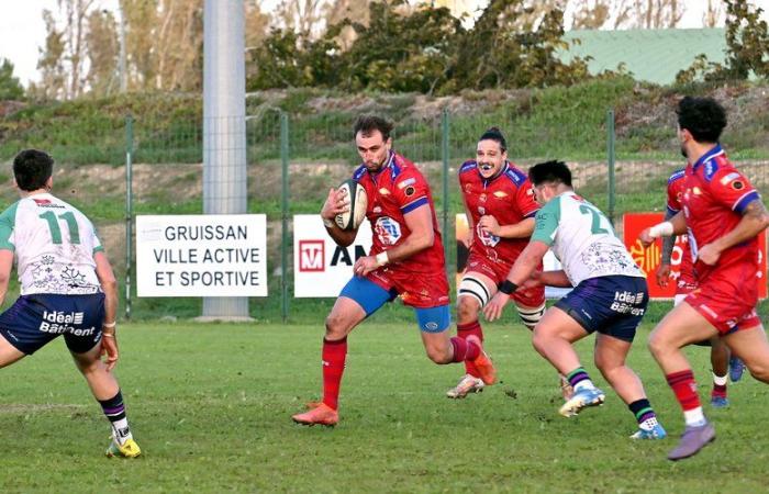 Federal 1: Gruissan riconquista la vittoria ma perde il suo capitano per commozione cerebrale