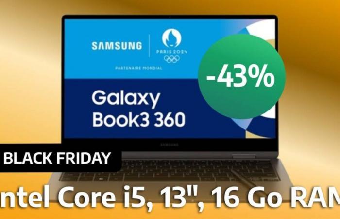 Black Friday: Fnac taglia il prezzo di questo PC portatile Samsung Galaxy Book che è al -43%!