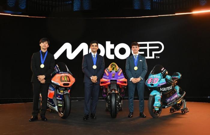 Martín ha ricevuto il suo trofeo di campione del mondo al gala della MotoGP