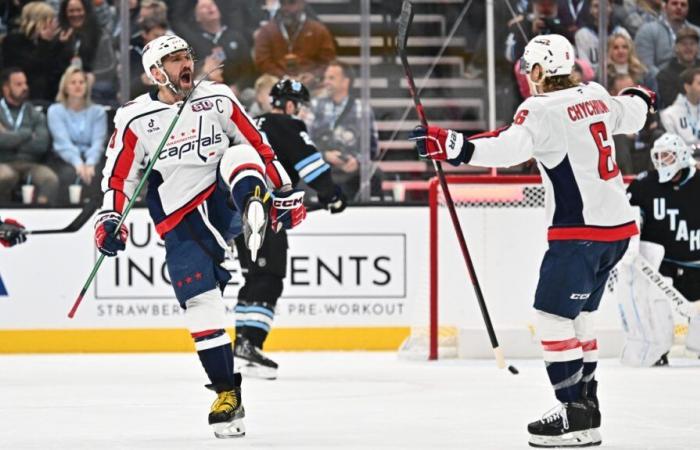 NHL: Alexander Ovechkin (Capitals) continua ad avvicinarsi al record di Gretzky