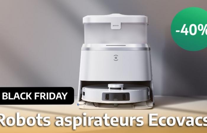 Aspirapolveri robot Black Friday: fino al 40% di sconto su un grande marchio