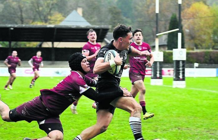 Bagnères-de-Bigorre. Rugby – Federal 1: Sul suo terreno, Bagnères si lascia sfuggire il bonus sul gong