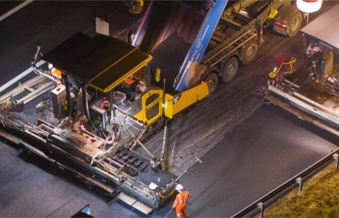 Una parte dell'autostrada A61 è stata chiusa per due notti consecutive per lavori nell'Aude