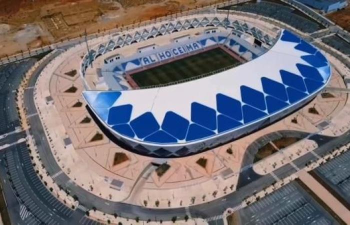 La prima partita internazionale al Grand Stadium di Al Hoceima