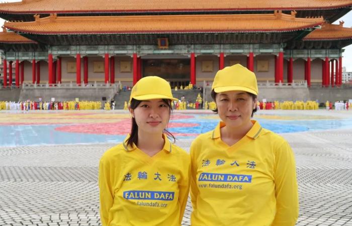 Più di 5.300 persone costituiscono l'emblema del Falun Gong a Taiwan