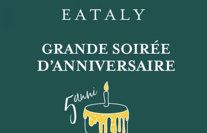 Eataly Paris festeggia 5 anni d'amore con la gastronomia italiana – Paris Select