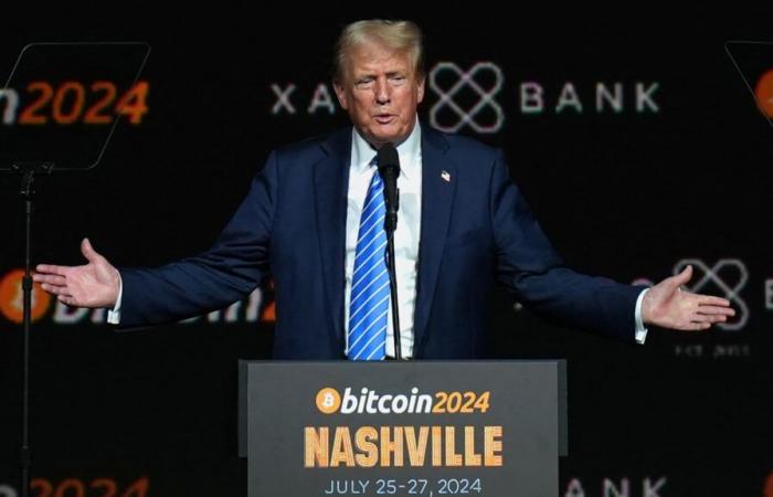 Trump Media riferisce di trattative per l'acquisto della piattaforma di trading di criptovalute Bakkt