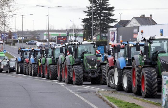 DIRETTO. Gli agricoltori si sono mobilitati questo lunedì, si prevedono disagi