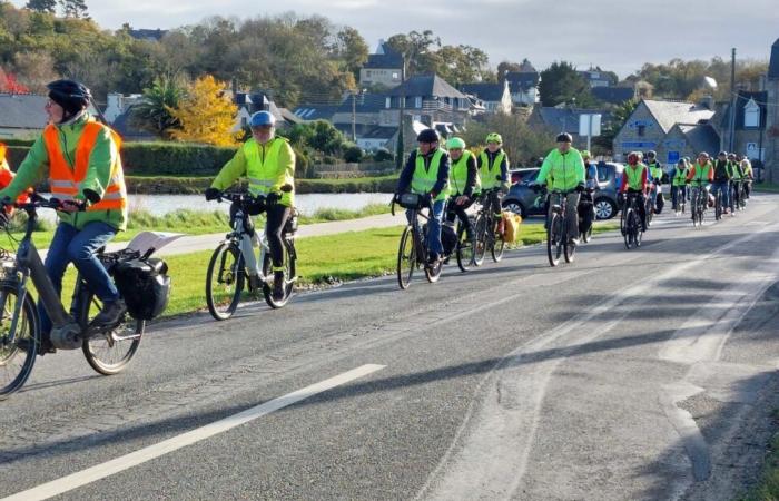 in Côtes-d'Armor, 280 ciclisti si sono mobilitati contro il Dipartimento