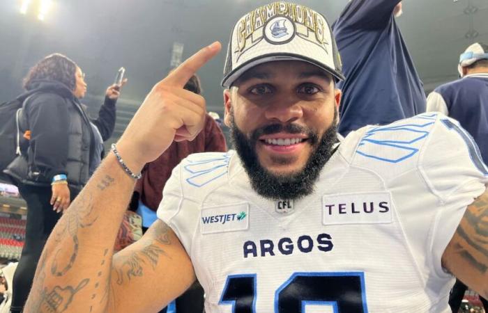 Gli Argonauti sono campioni della Grey Cup: Kevin Mital aveva previsto il suo touchdown