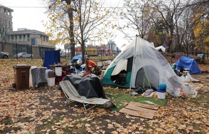 Vagabondaggio | Prossimo smantellamento di una parte dell’accampamento di Notre-Dame Street