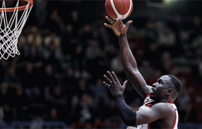 Ousmane Diop e l’Olimpia Milano mantengono il ritmo con un’altra vittoria