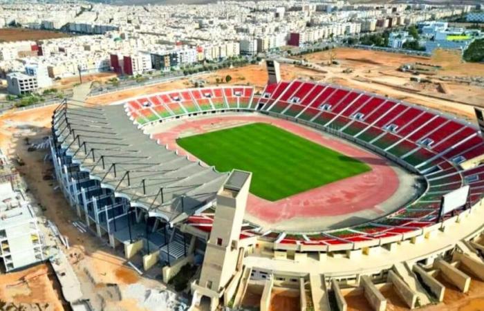 Grande stadio a Fez: i lavori procedono a passi da gigante