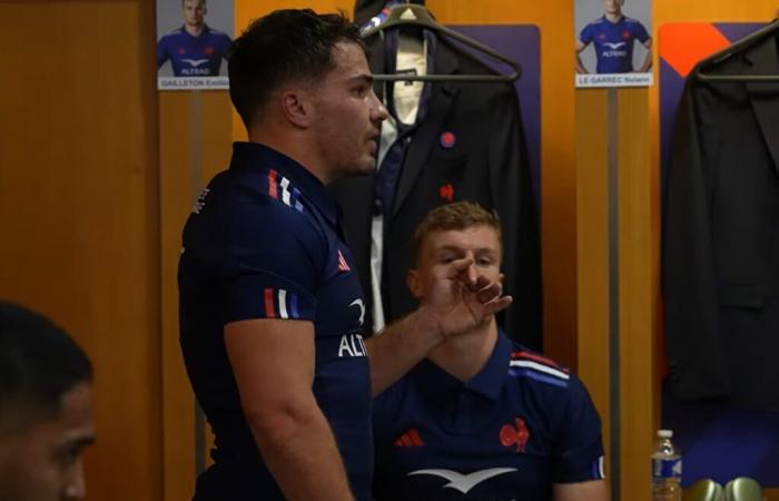 XV di Francia. Questi discorsi dell'intervallo di Dupont e Fickou che hanno cambiato tutto contro gli All Blacks