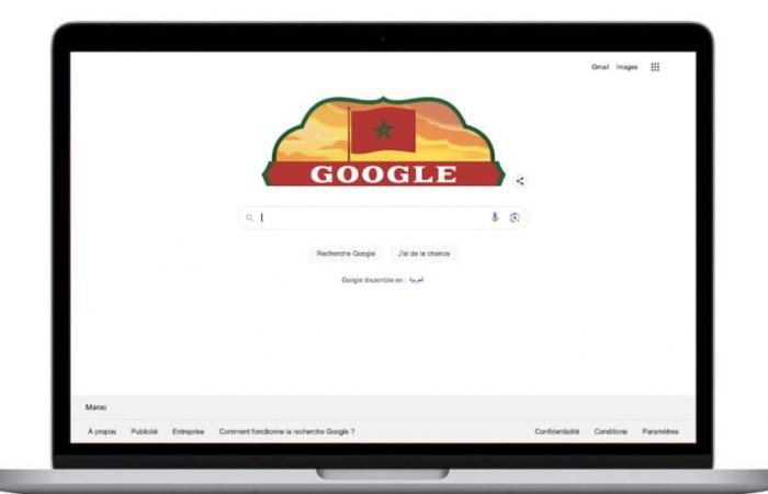 Google celebra il Giorno dell’Indipendenza del Marocco dedicandogli un “Doodle”.