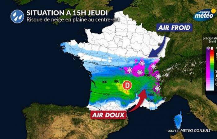 Giovedì neve in pianura e forte vento: situazione sotto sorveglianza