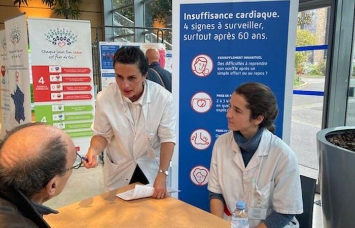 una campagna di screening per lo scompenso cardiaco organizzata in diversi ospedali francesi